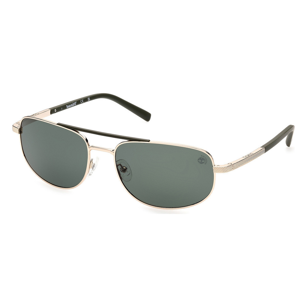 NWT TIMBERLAND TB9285 32R 61 Gold Sunglasses